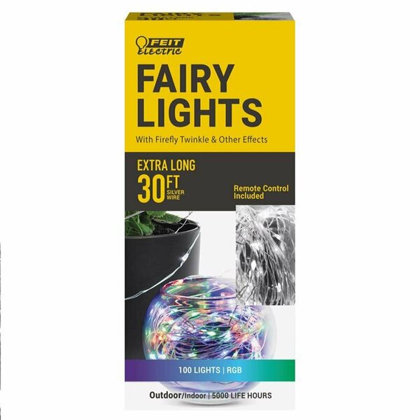 Tistheseason 30 ft. LED Fairy String Lights Multi Color - 100 lights TI3313735